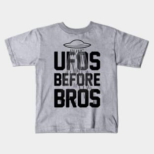 UFOs Before Bros Kids T-Shirt